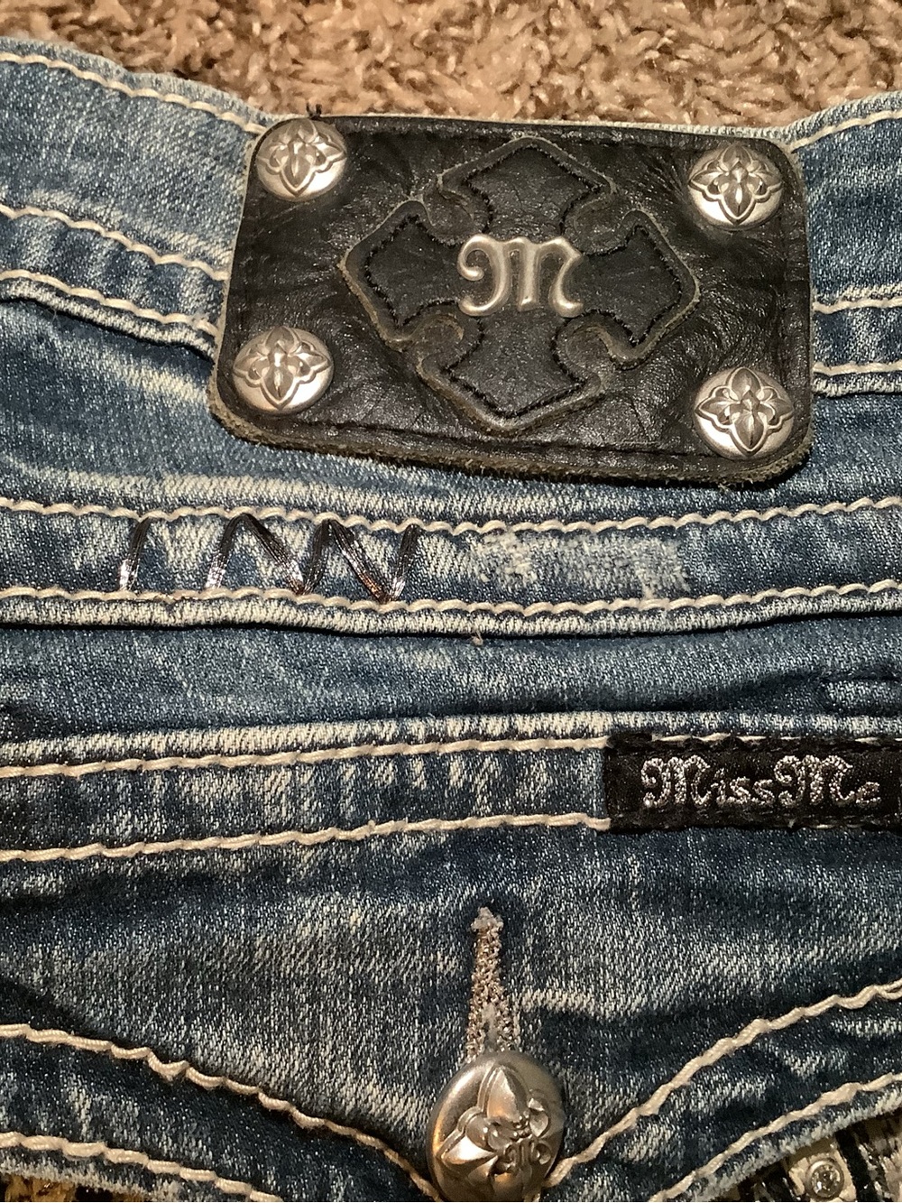 Miss Me signature jeans, boot cut, color: med 207, size: 30 - Picture 2 of 12